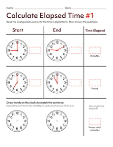 Calculate Elapsed Time #1