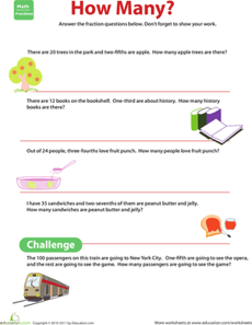 Introducing Fractions: How Many?
