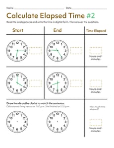 Calculate Elapsed Time #2