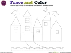 Trace and Color the City
