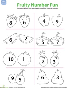 Compare Numbers: Large and Small