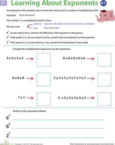 Exponents Rules