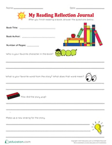 My Reading Reflection Journal