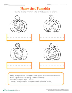 Name That Pumpkin