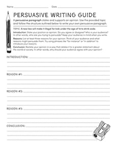 Persuasive Writing Guide