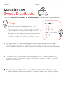 Sweet Distribution