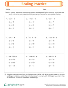 Scaling Practice