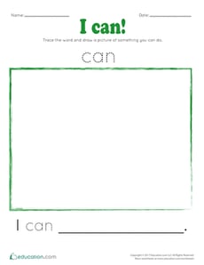 I can!