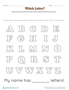 Which Letter?