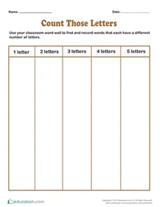 Count Those Letters