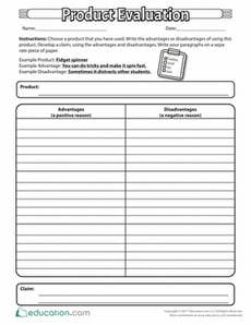 Product Evaluation