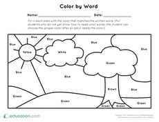 Color Knowledge Assessment