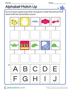 Alphabet Match Up