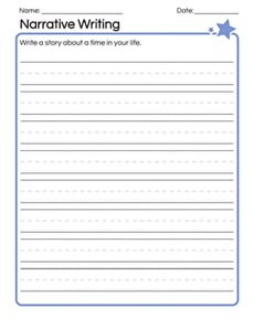 Narrative Writing Prompt