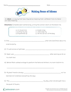 Making Sense of Idioms