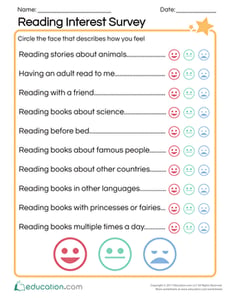 Reading Interest Survey