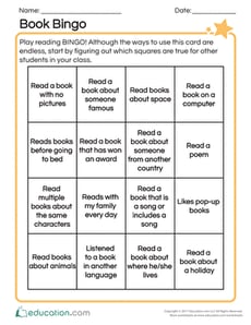 Book Bingo