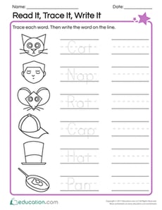 Read It, Trace It, Write It