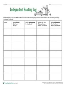 Independent Reading Log