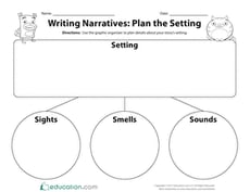 Writing Narratives: Plan the Setting