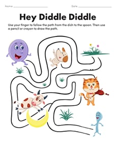 Maze Mania: Hey Diddle Diddle