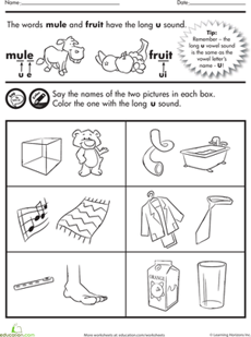 Long "U" Words