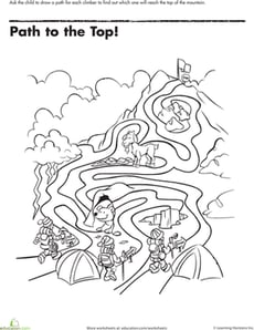 Maze Hill: Path to the Top!