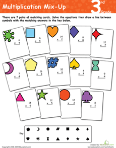 Multiplication Mix-Up: 3rd Grade