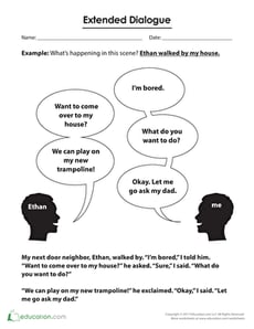 Adding Extended Dialogue