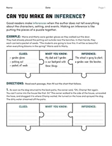 Can You Make an Inference?
