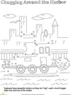 Dot to Dot Boat
