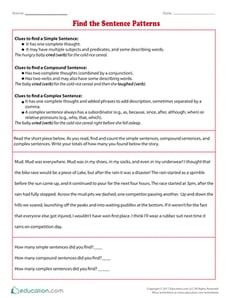 Find the Sentence Patterns
