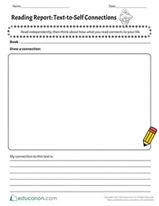 Reading Report: Text-to-Self Connections