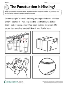 The Punctuation is Missing!