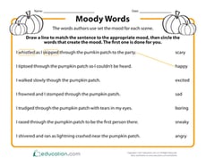 Moody Words