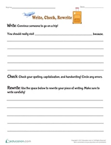 Write, Check, Rewrite