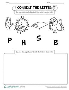 Connect the Letter