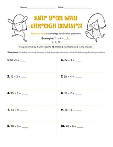 Skip Your Way through Division