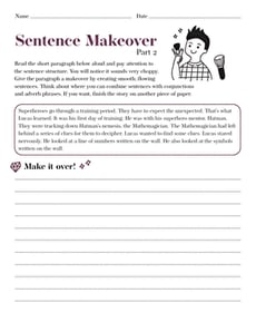 Sentence Makeover Part 2