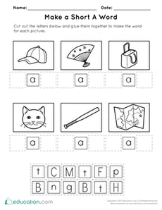 Make a Short A Word