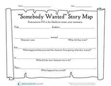 "Somebody Wanted" Story Map