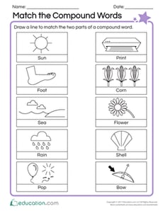 Match the Compound Words