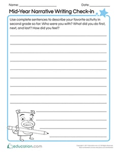 Mid-Year Narrative Writing Check-in