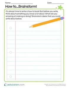 How to...Brainstorm!