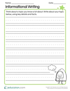 Informational Writing