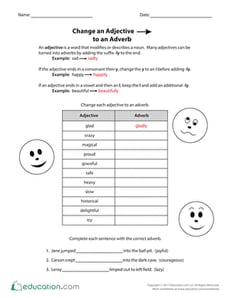 Change an Adjective