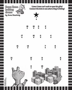 Llama Llama Holiday Dot-to-Dot