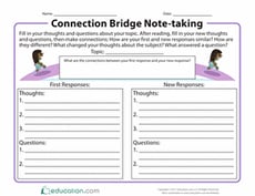 Connection Bridge Note-taking