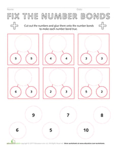 Fix the Number Bonds