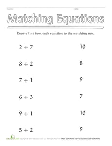 Matching Equations